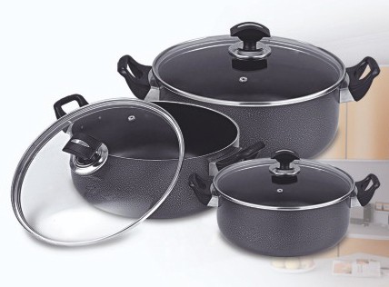 Elegant Set - Glass Lid (1-3)