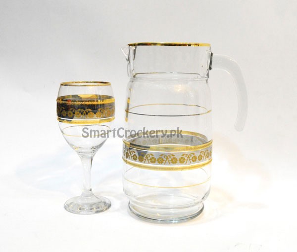 Water Set Golden 7 Pcs