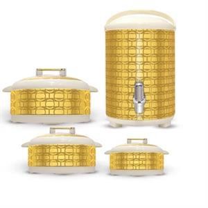 Happy Luxxy Gold (Glass Top 4 Pcs Set)