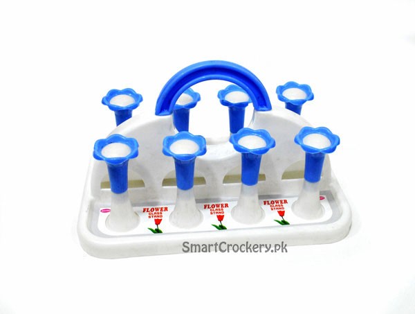 8 Pc Glass Stand